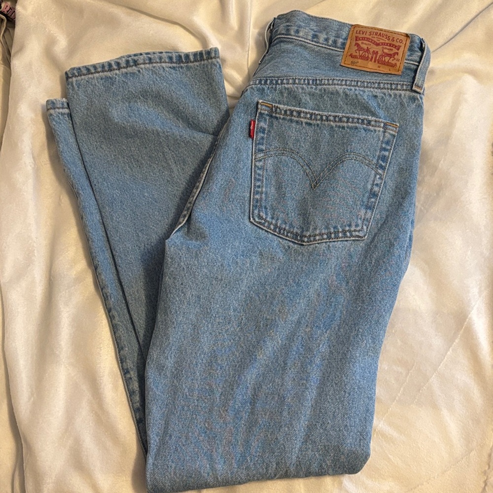Levi's Classic Blue Straight Leg Jeans